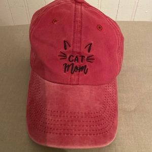 Cat and mom baseball cap